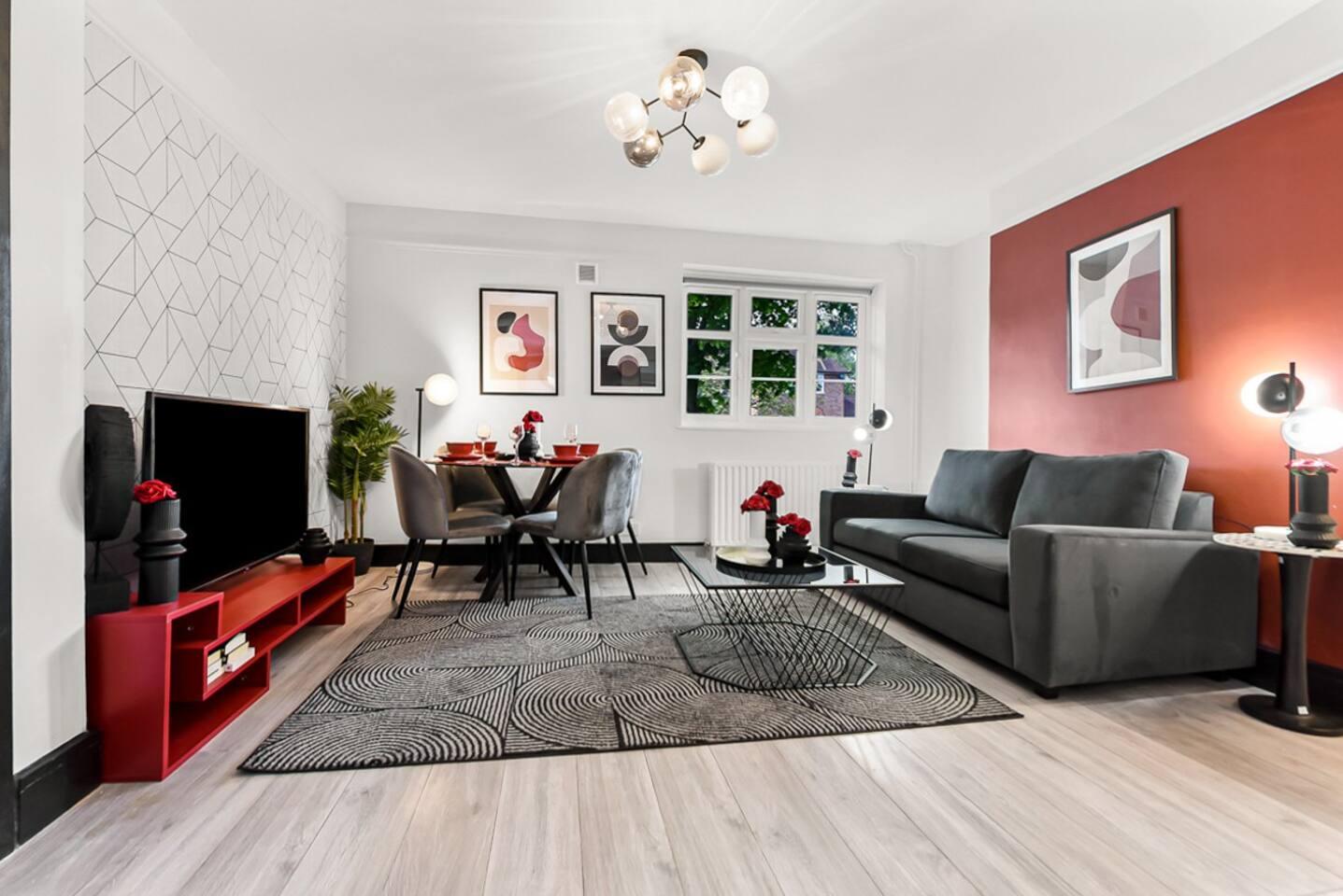 2 Bed in Finchley Slp 6 Close to London Amenities